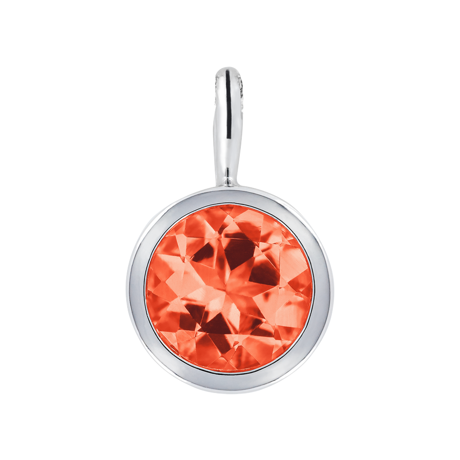 white gold round