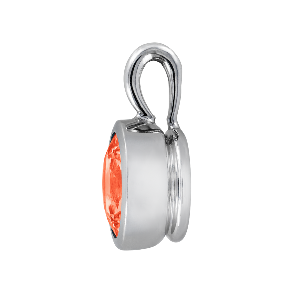 white gold round