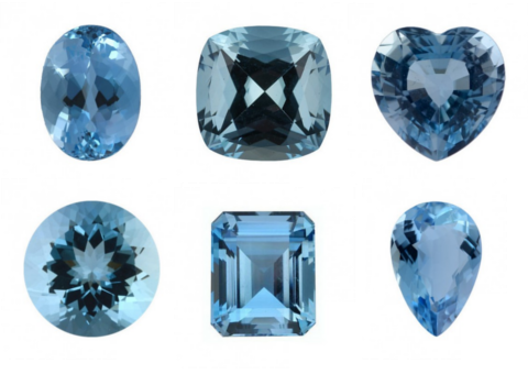 Aquamarine Edelsteine