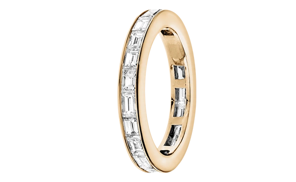Memoire Ring Nizza mit Kanalfassung