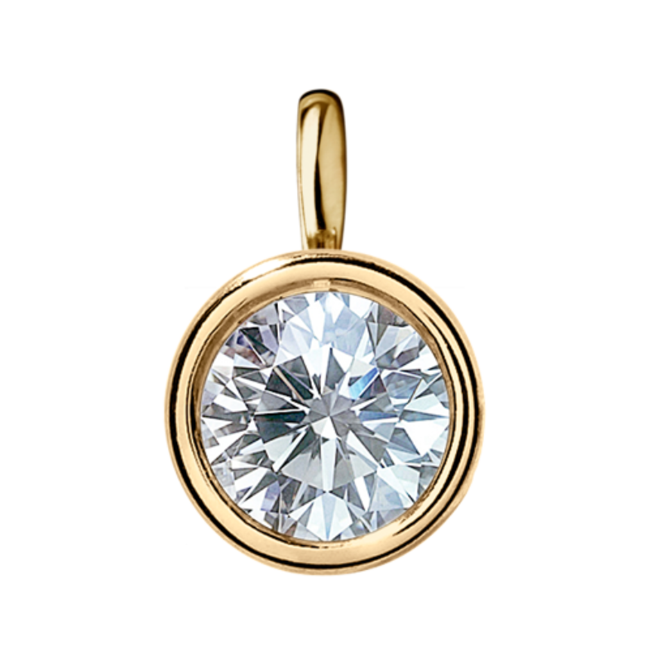 yellow gold - round