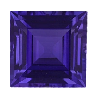 Princess Cut Tansanit 