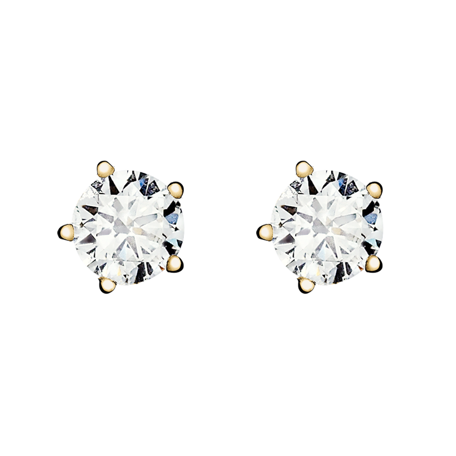yellow gold - round