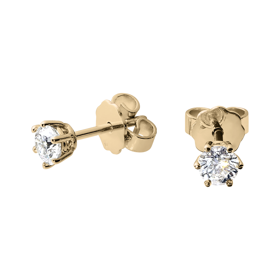 rose gold - round