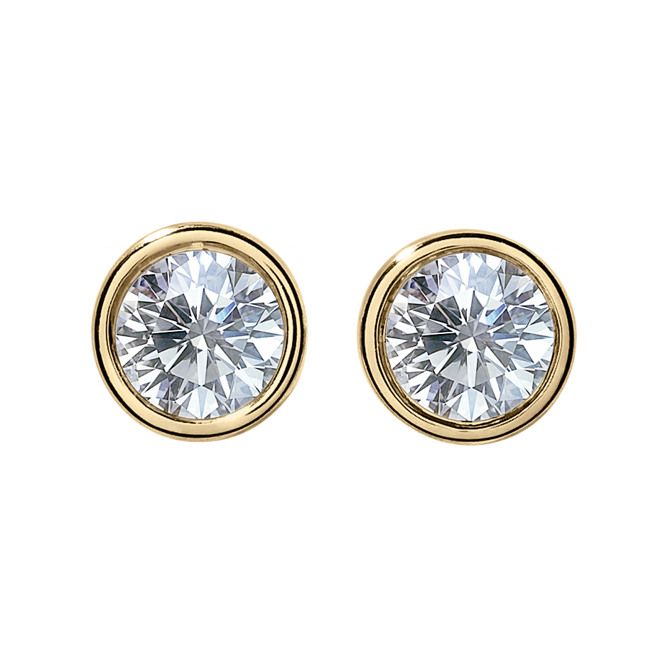 Frame Setting With 0.60 Carat Round Shape  Natural Diamond