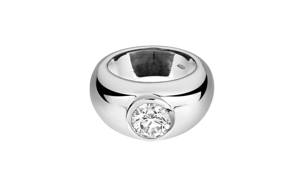 Diamantring Einreiben