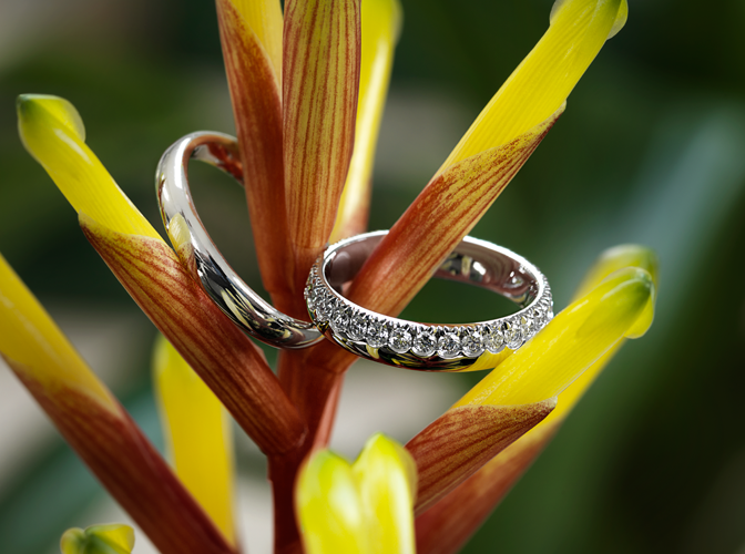 Eheringe welche Hand