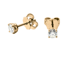 Ohrstecker Gelbgold RENÉSIM