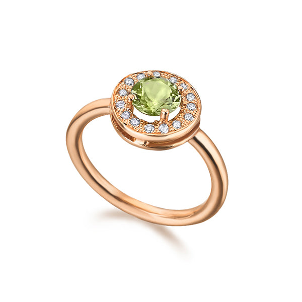 schmucklexikon halo ring romance ring rosegold
