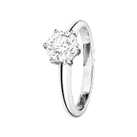 Platinring Verlobungsring