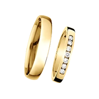 Hochzeitsringe Gelbgold