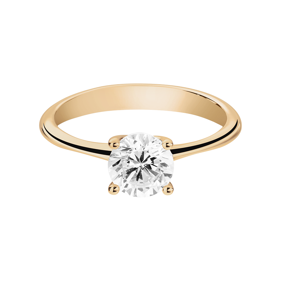 Edelsteineringe Kensington With 1.74 Karat Brillant Form Sapphire Gemstone