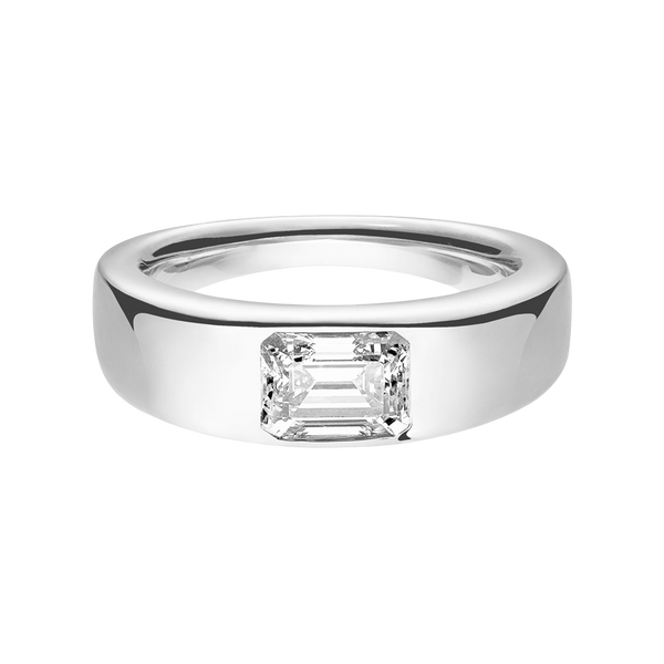 white gold - emerald