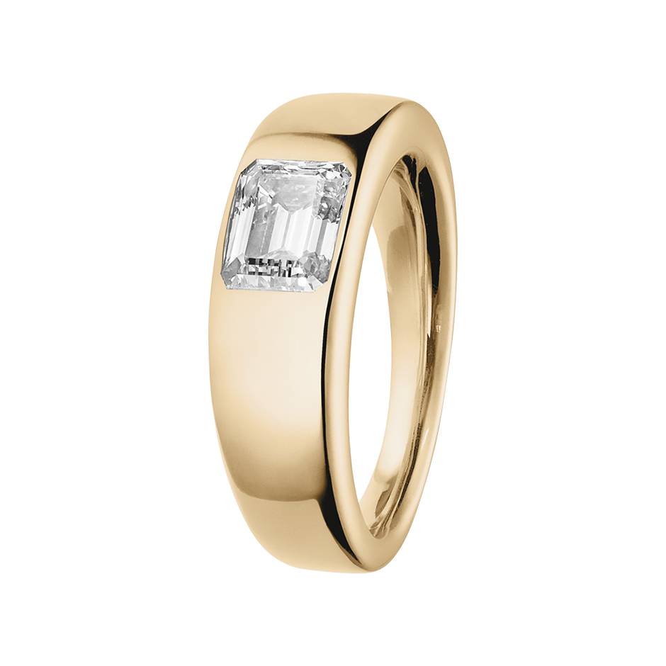 rose gold - emerald