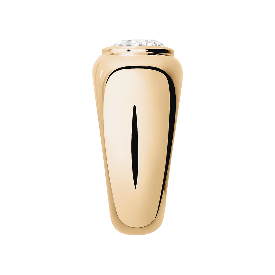 rose gold - round