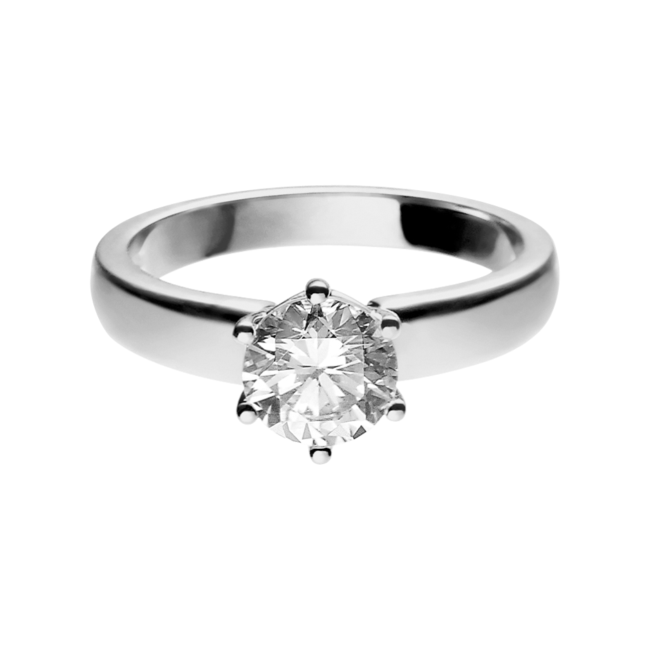 Malmö With 1.0 Karat Brillant Form Naturdiamant