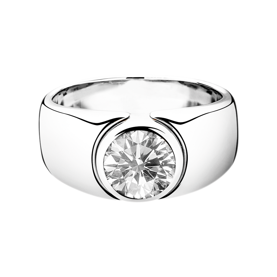 Mantua With 2.66 Karat Brillant Form Labordiamant