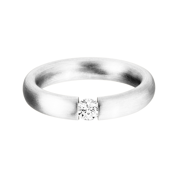 white gold - round