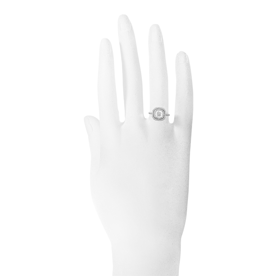 white gold - cushion