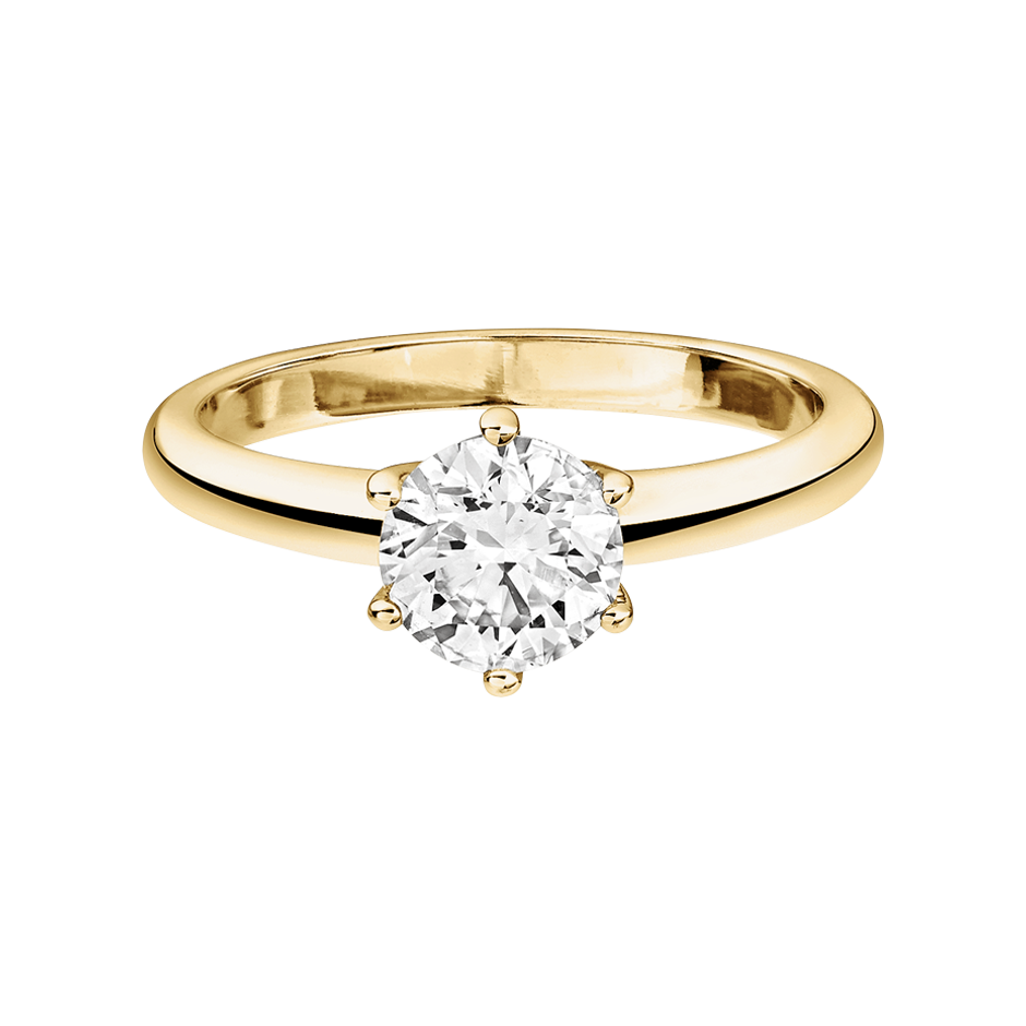 New York With 0.7 Karat Brillant Form Naturdiamant