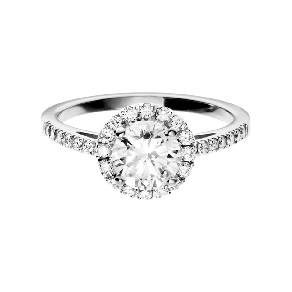 Prague With 0.51 Karat Brillant Form Naturdiamant