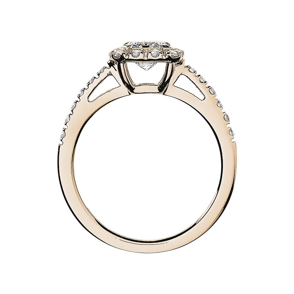 rose gold - emerald