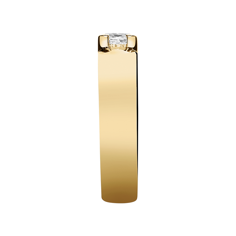 yellow gold - cushion