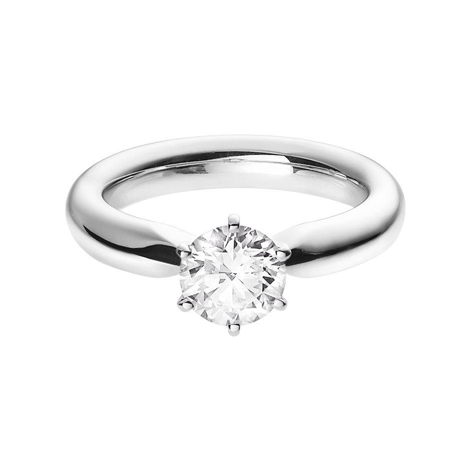 Santiago With 0.5 Carat Round Shape Natural Diamond