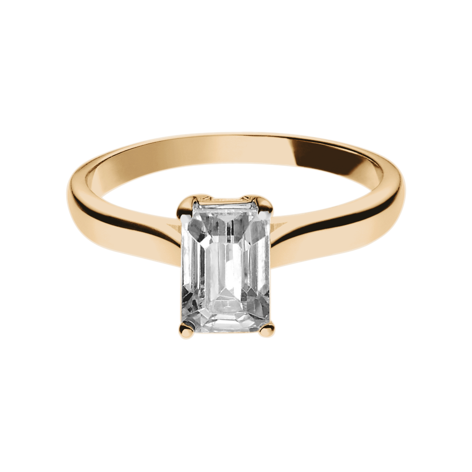 rose gold - emerald