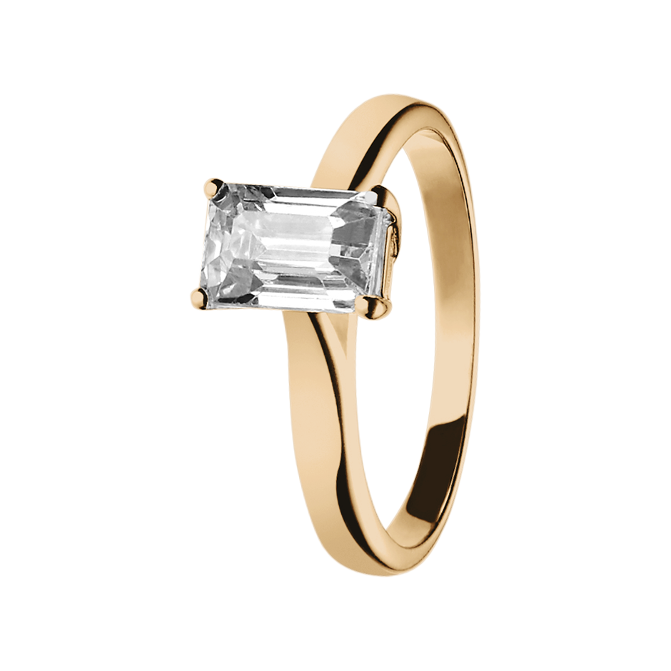 rose gold - emerald