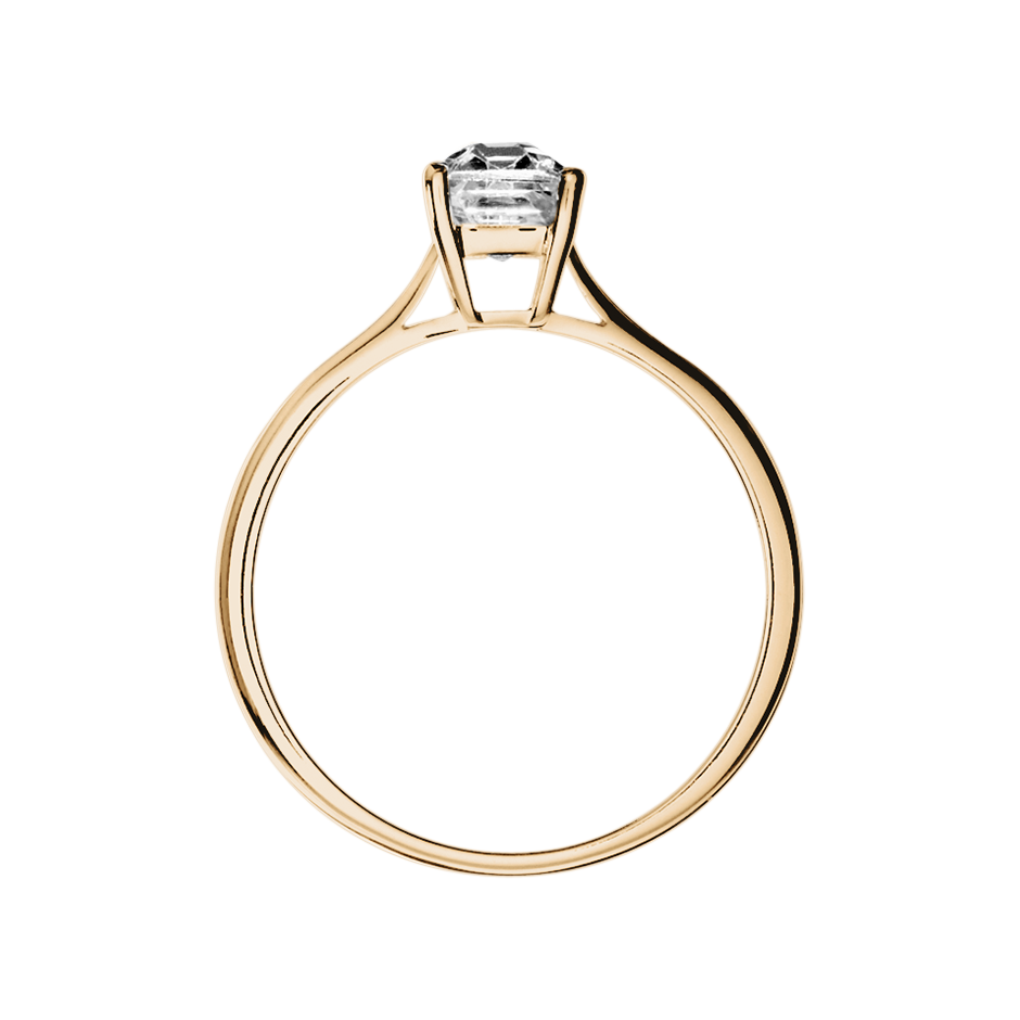 rose gold - emerald