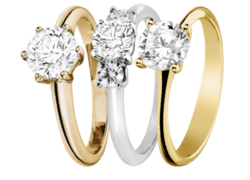 Gold Verlobungsringe