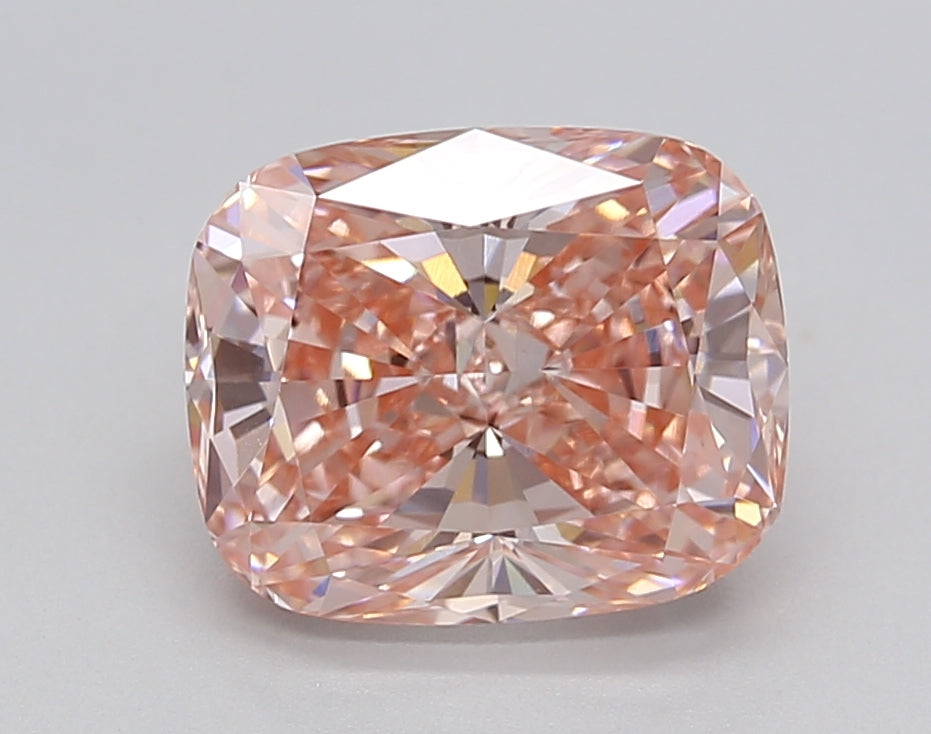 2.77 Karat Kissen Form Lab Grown Diamond